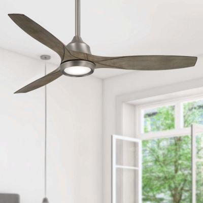 Shown in Burnished Nickel with Driftwood Blades finish, in use