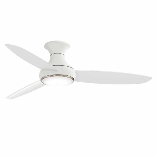 Concept III 54 Inch LED Ceiling Fan (White)-OPEN BOX RETURN