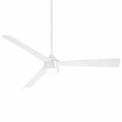 Skinnie LED Ceiling Fan (Flat White|56 Inch) - OPEN BOX