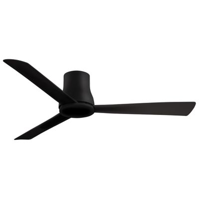 Simple Flushmount Outdoor Ceiling Fan (Coal|52 In)-OPEN BOX