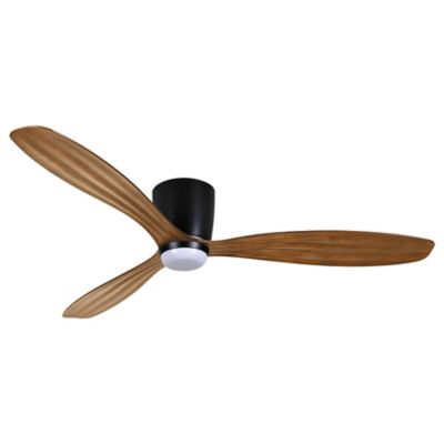Ventiara Indoor/Outdoor Flushmount LED Ceiling Fan