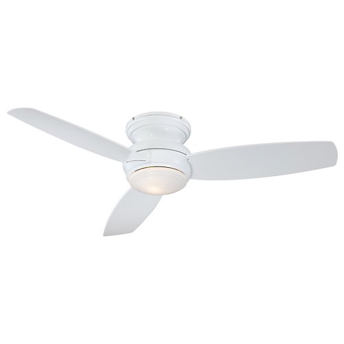 Concept Traditional Ceiling Fan(White & Opal/44 In)-OPEN BOX