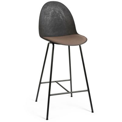 Eternity High Stool, Upholstered Seat