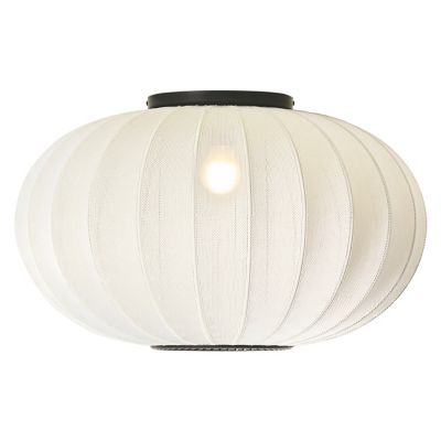 Knit-Wit Oval Wall / Flushmount(Pearl White|Medium)-OPEN BOX
