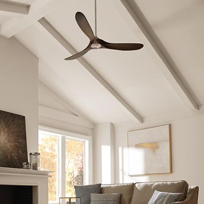 Shown in Brushed Steel with Walnut Blades finish, in use