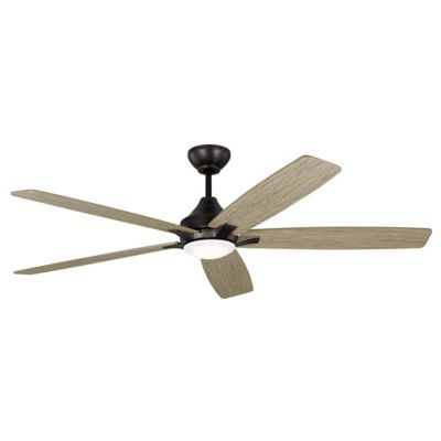 Lowden 60" Indoor/Outdoor LED Ceiling Fan with Light Kit
