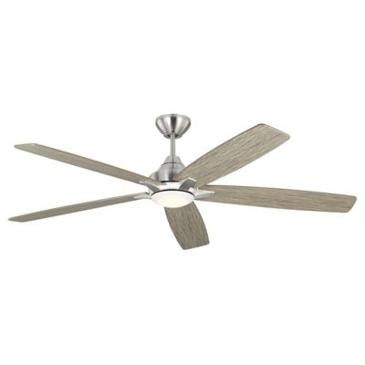 Lowden 60" Indoor/Outdoor LED Ceiling Fan with Light Kit