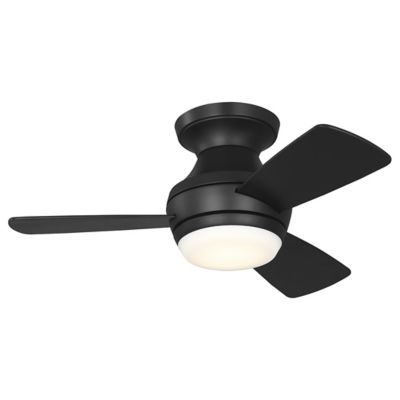 Ikon LED Flushmount Ceiling Fan