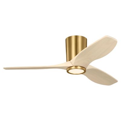 Seyra Smart Indoor/Outdoor Hugger LED Ceiling Fan