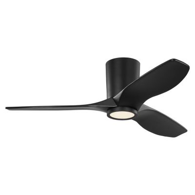 Seyra Smart Indoor/Outdoor Hugger LED Ceiling Fan