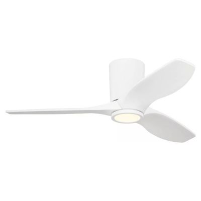 Seyra Smart Indoor/Outdoor Hugger LED Ceiling Fan