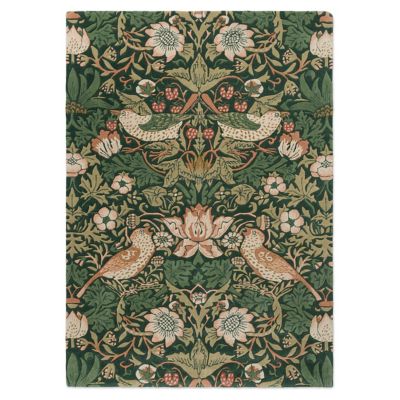 Strawberry Area Rug (Forest|6 ft 7 inx9 ft 2 in) - OPEN BOX