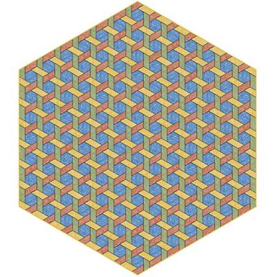 Hexagon Area Rug