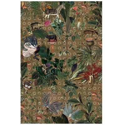 Menagerie of Extinct Animals Area Rug