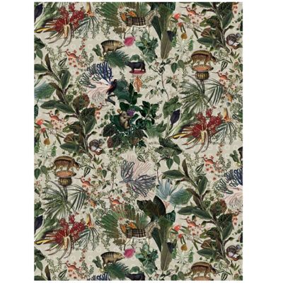 Menagerie of Extinct Animals Area Rug