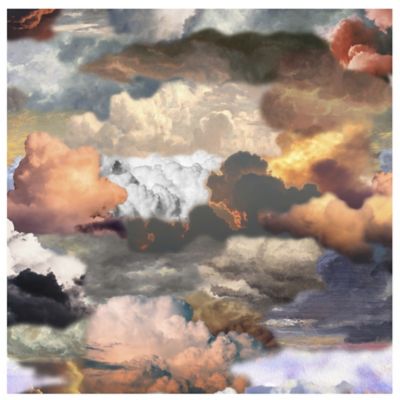 Walking On Clouds Square Area Rug