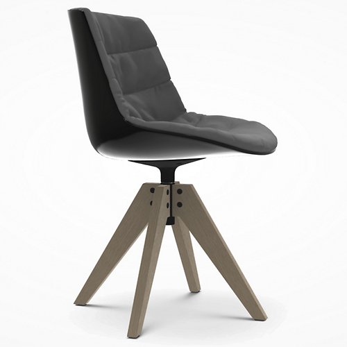 Flow 4-Legged Swivel Side Chair