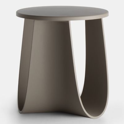 Sag Indoor/Outdoor Stool (Mud) - OPEN BOX