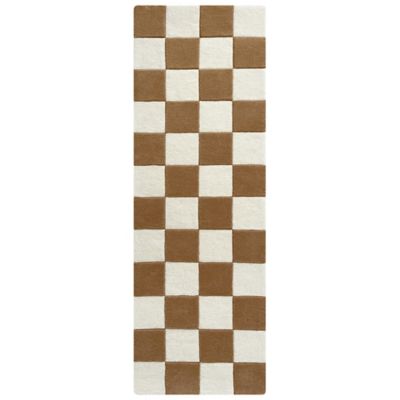 Checkerboard Runner Rug