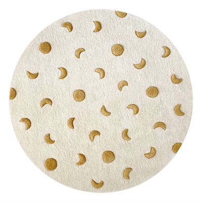 Moons Round Area Rug