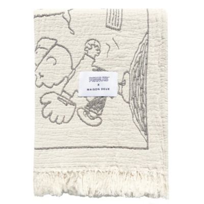 Peanuts x Maison Deux Throw Blanket