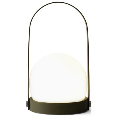 Carrie Portable LED Lamp Bronzed Brass