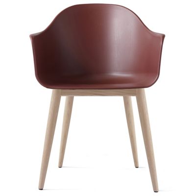 Harbour Dining Armchair, Wood Base