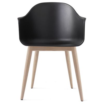 Harbour Dining Armchair, Wood Base