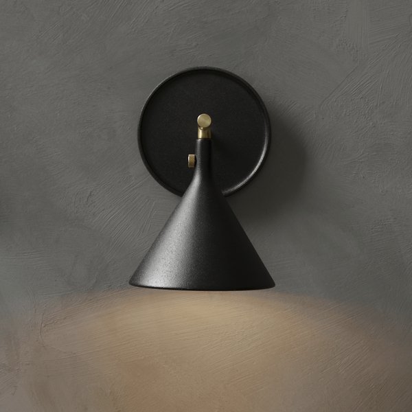 Cast Plug-In LED Wall Sconce
