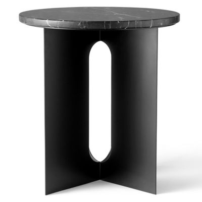 Androgyne Side Table, Metal Base