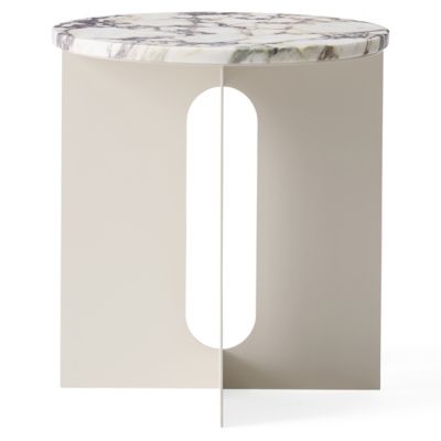 Androgyne Side Table, Metal Base