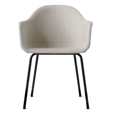 Harbour Armchair, Steel Base, Fully Upholstered