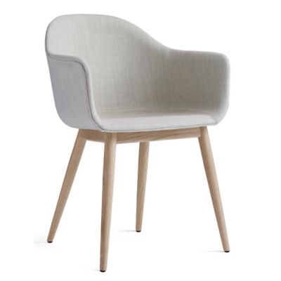 Harbour Armchair, Wood Base, Fully Upholstered