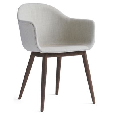 Harbour Armchair Wood Base, Upholstered