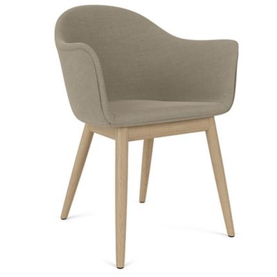 Harbour Armchair Wood Base, Upholstered