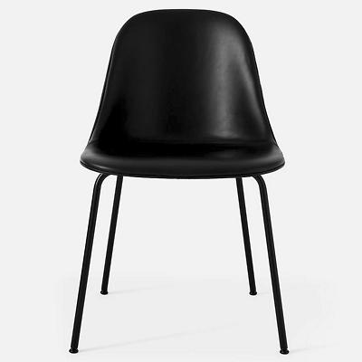 Harbour Side Chair Steel Base, Upholstered