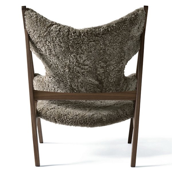 Knitting Sheepskin Lounge Chair