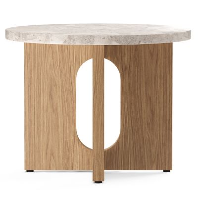 Androgyne Side Table, Wood Base