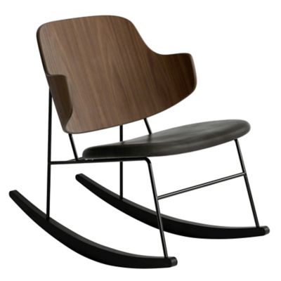 The Penguin Upholstered Seat Rocking Chair