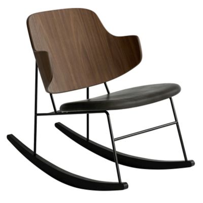 The Penguin Upholstered Seat Rocking Chair