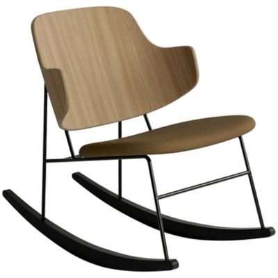 The Penguin Upholstered Seat Rocking Chair