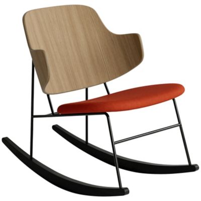 The Penguin Upholstered Seat Rocking Chair