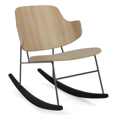 The Penguin Upholstered Seat Rocking Chair