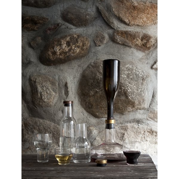 Wine Breather Carafe Deluxe - Gold