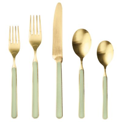 Fantasia Ice Gold Flatware, Set of 20