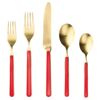 Fantasia Ice Gold Flatware, Set of 20