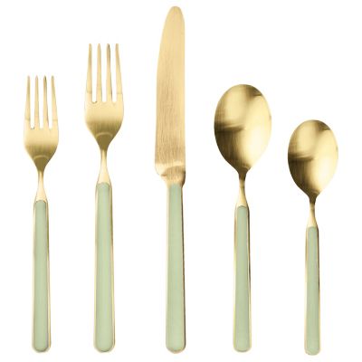 Fantasia Ice Gold Flatware, Set of 5