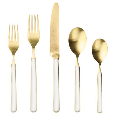 Fantasia Ice Gold Flatware, Set of 5