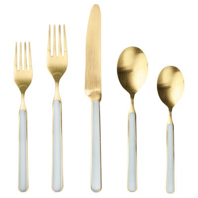 Fantasia Ice Gold Flatware, Set of 5