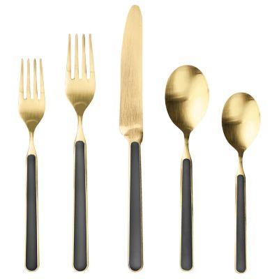Fantasia Ice Gold Flatware, Set of 5